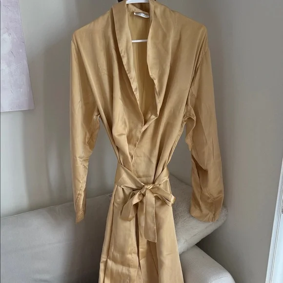 La Perla 💯 SILK Robe vintage, paid 2800€ ‼️ size la Perla 3 or USA 10 - Picture 2 of 12